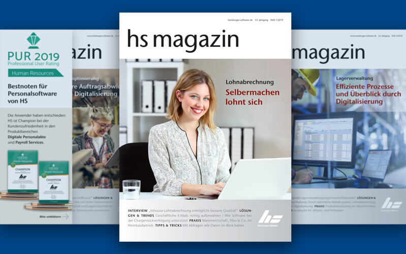 Hamburger Software Magazin Hamburger Software printmagazin
