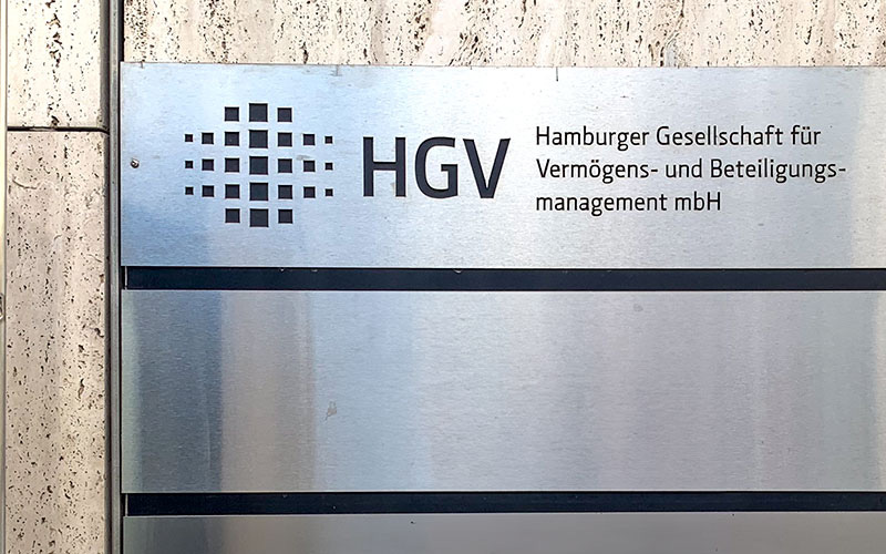 HGV Hamburger Gesellschaft für Vermögensverwaltung HGV Logo; staakdesign; Logoentwicklung